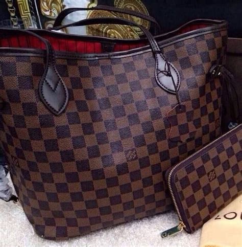 louis vuitton checkered purse